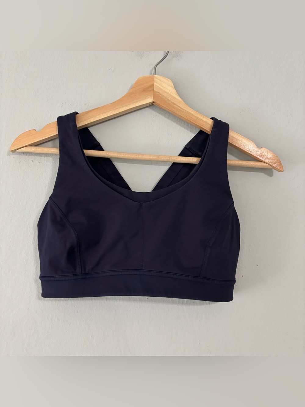 Lululemon Navy Blue Criss Cross Sports Bra